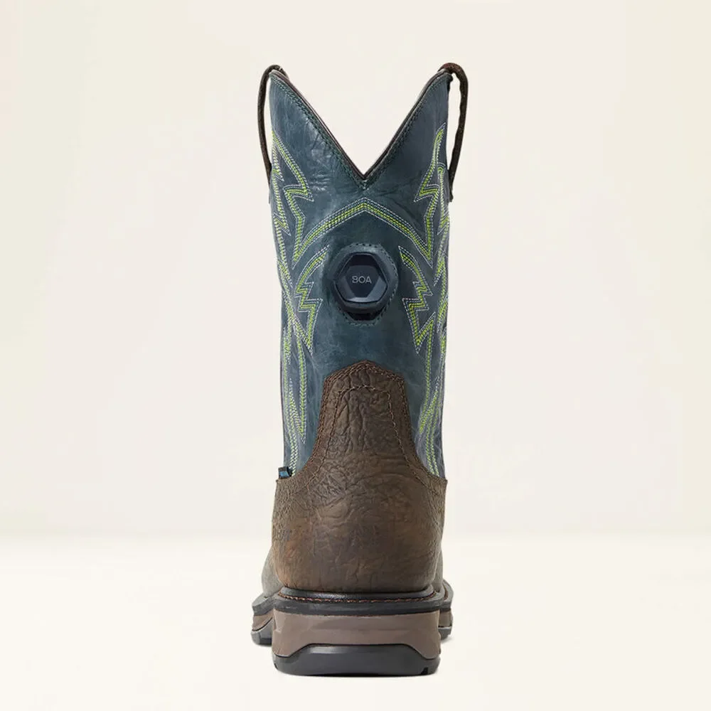 Ariat WorkHog XT BOA Waterproof Carbon Toe Work Boot Size 11 Wide Square Toe NIB